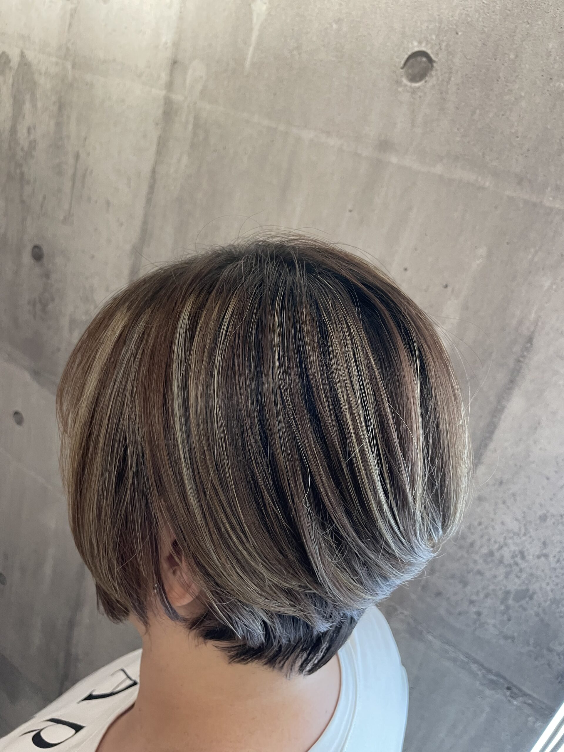 白髪ぼかし＊ハイライト